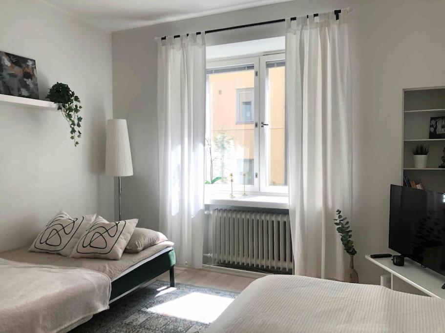 Modern And Bright Studio With Top Location Helsinki Zewnętrze zdjęcie